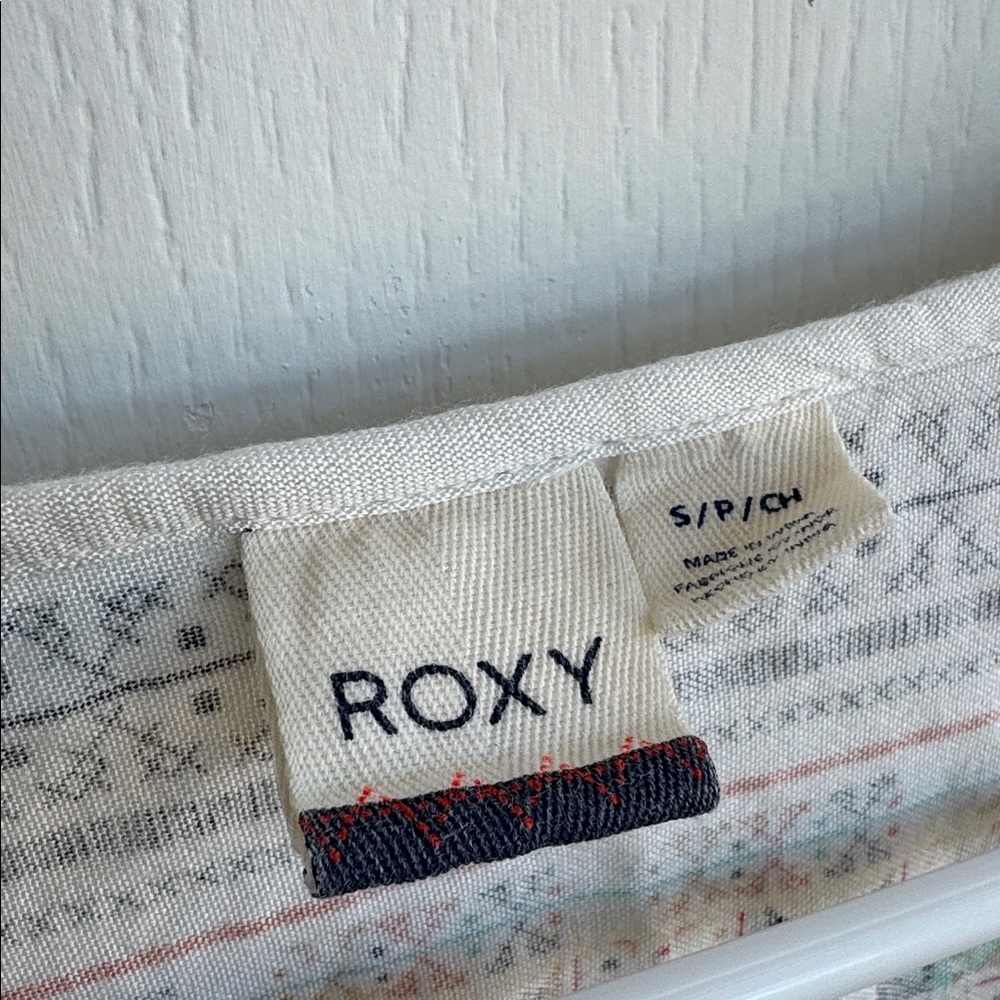 Roxy White Multicolor Patterned Tunic - image 4